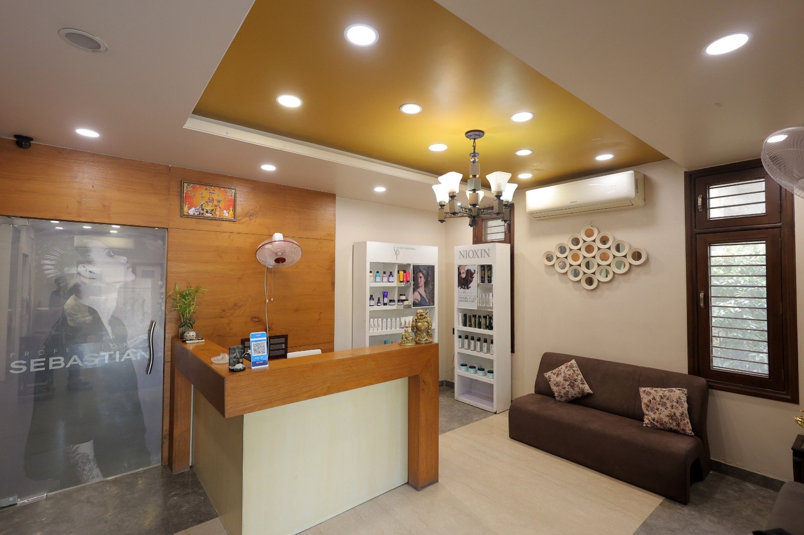 The Craft Salon interior, banner one